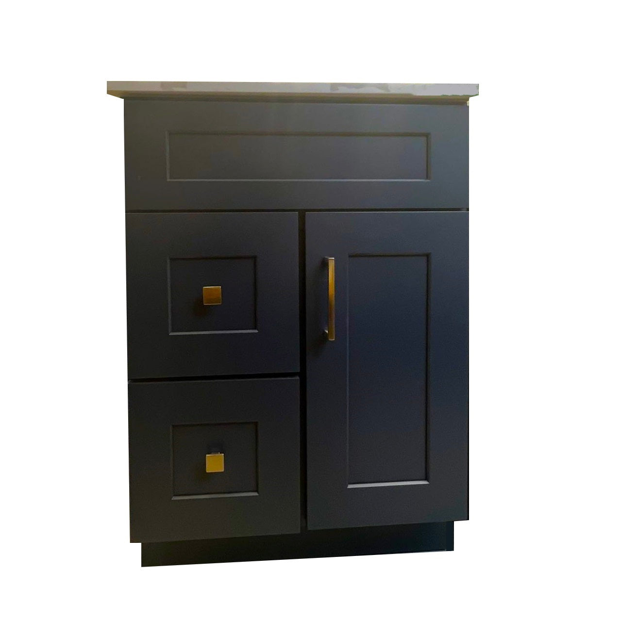 24" Solid Wood Bathroom Vanity Cabinet Only VSD24L - RenoShop