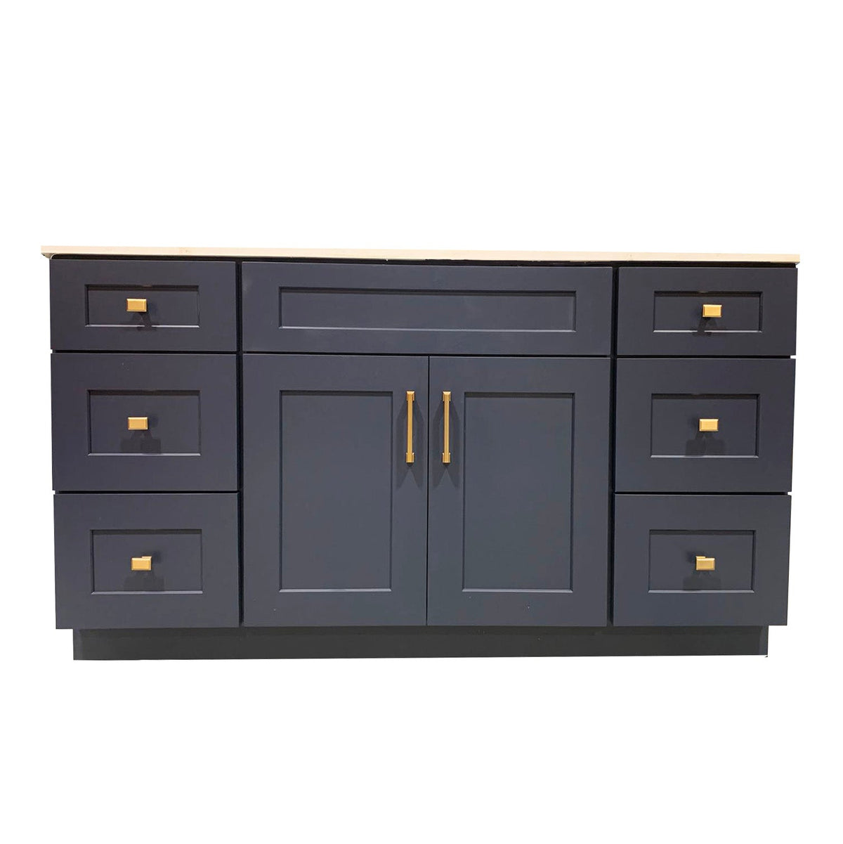 48 Inch Solid Wood Bathroom Vanity Cabinet Only, Crown VSD48