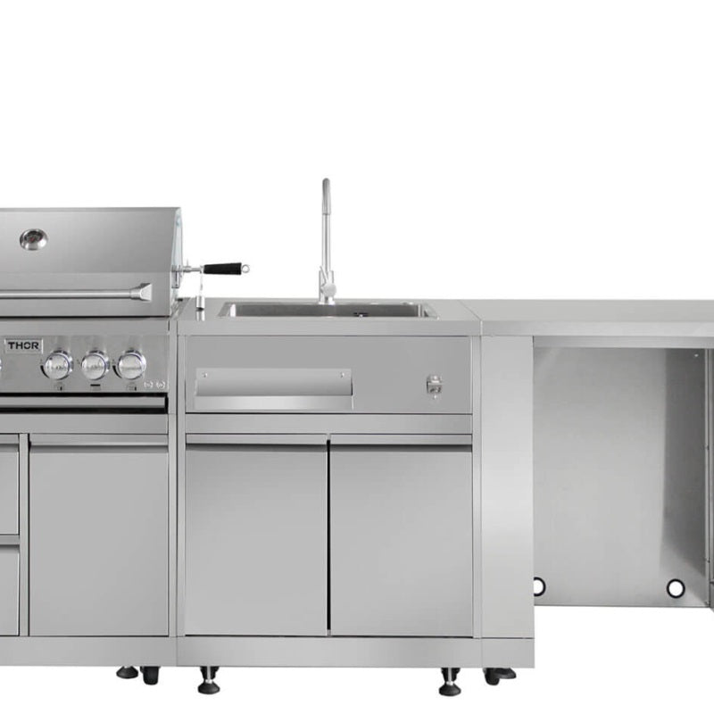 32" Outdoor BBQ Grill Cabinet in Stainless Steel MK03SS304 - RenoShop