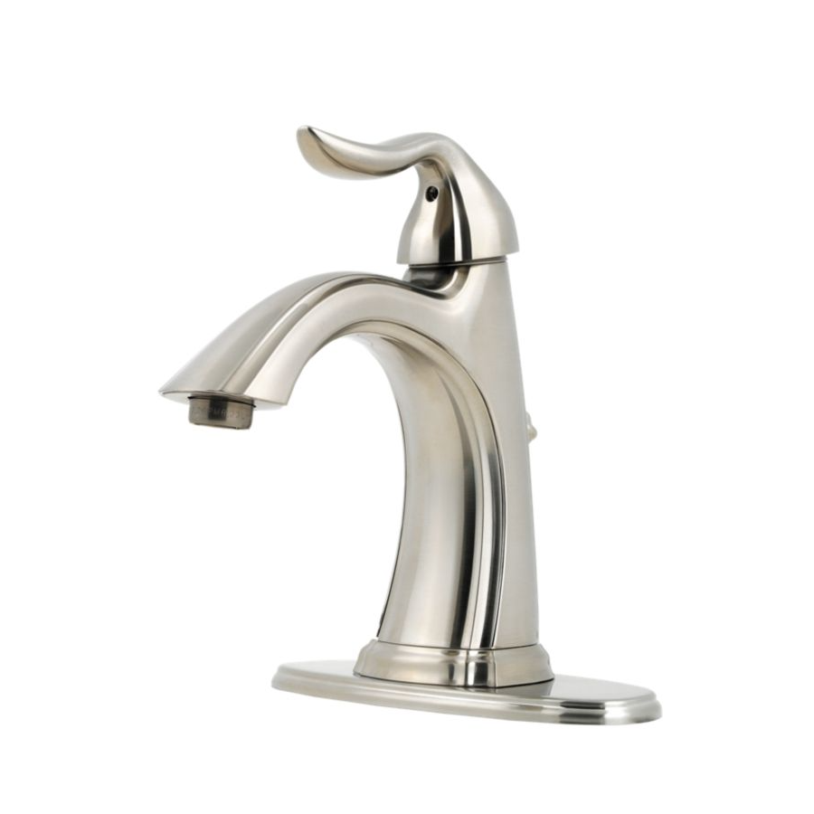Pfister Santiago F-042-ST0K Brushed Nickel Bathroom Faucet - RenoShop