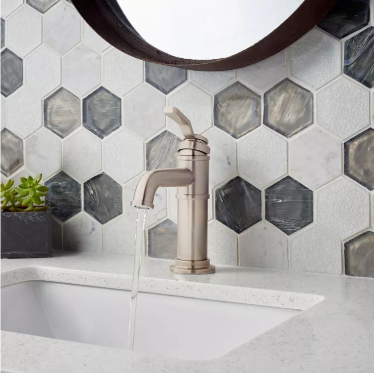 Pfister Belfast LF-042-BTKK Brushed Nickel Bathroom Faucet - RenoShop