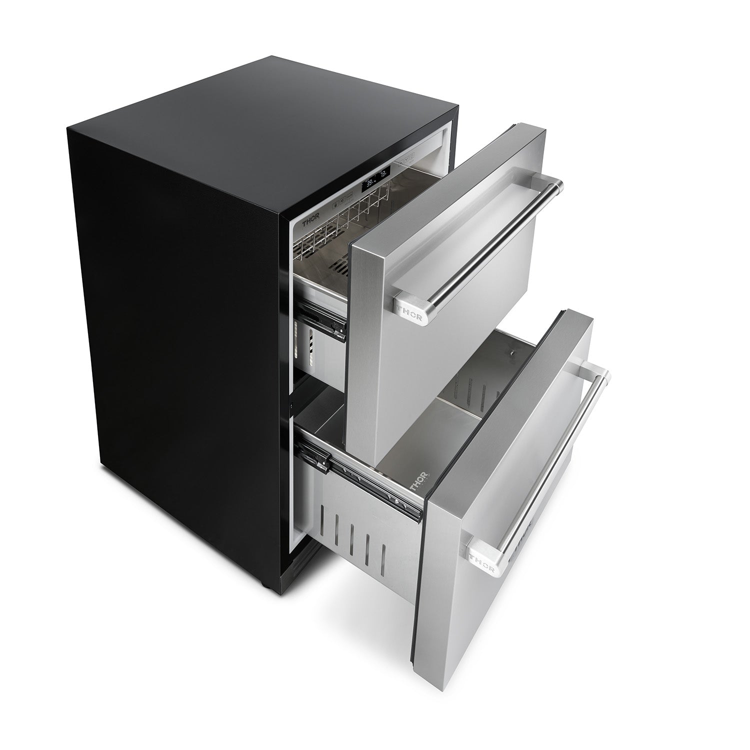 TRF24U Thor Kitchen 24 Inch Undercounter Drawer Refrigerator Indoor Outdoor Canada - RenoShop