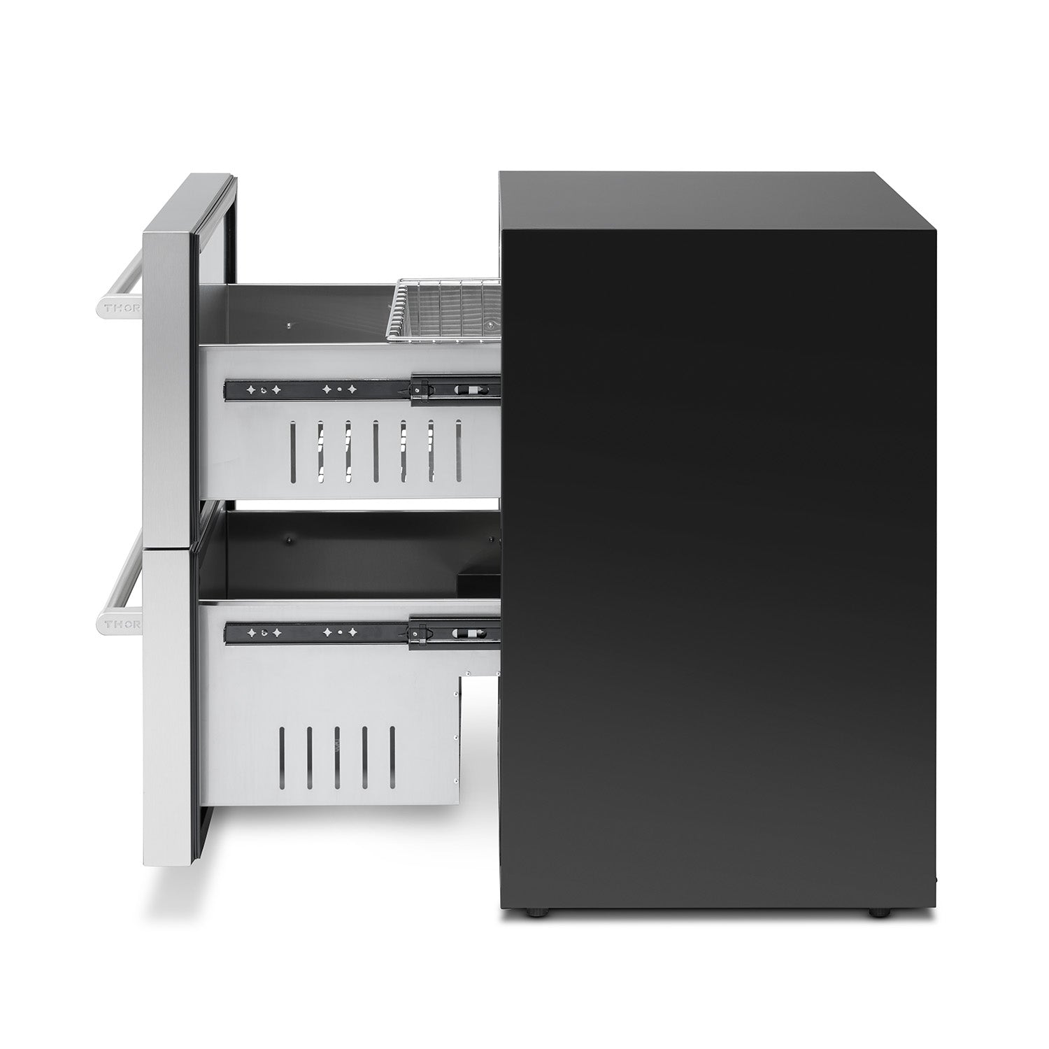 24" Indoor Outdoor Refrigerator Drawer in Stainless Steel TRF24U - RenoShop