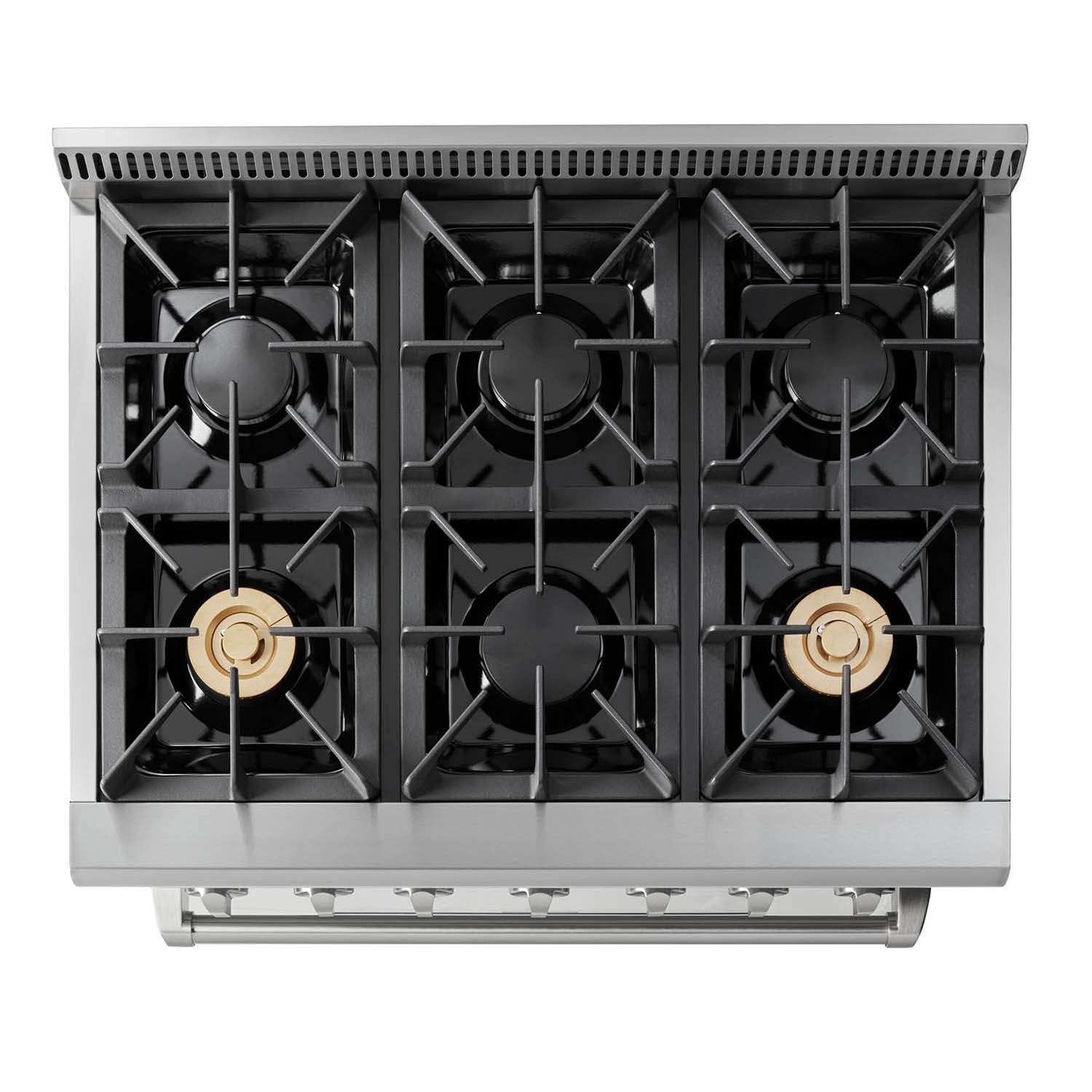 36" Stainless Steel Professional Gas Range HRG3618U - RenoShop
